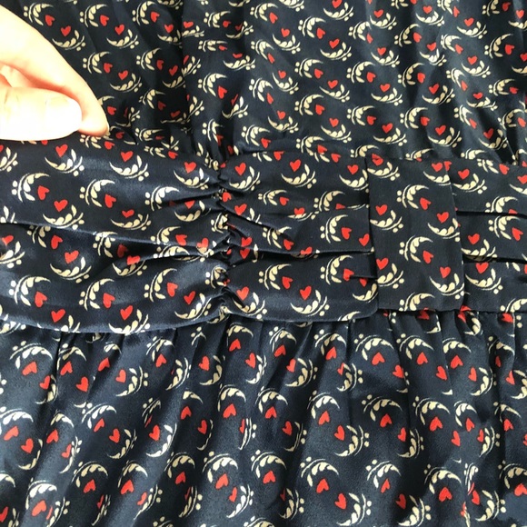 Navy Vintage Dress - Picture 3 of 5